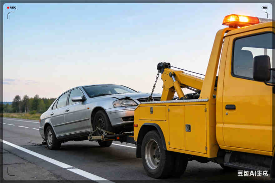 增城区长途拖车【案例】